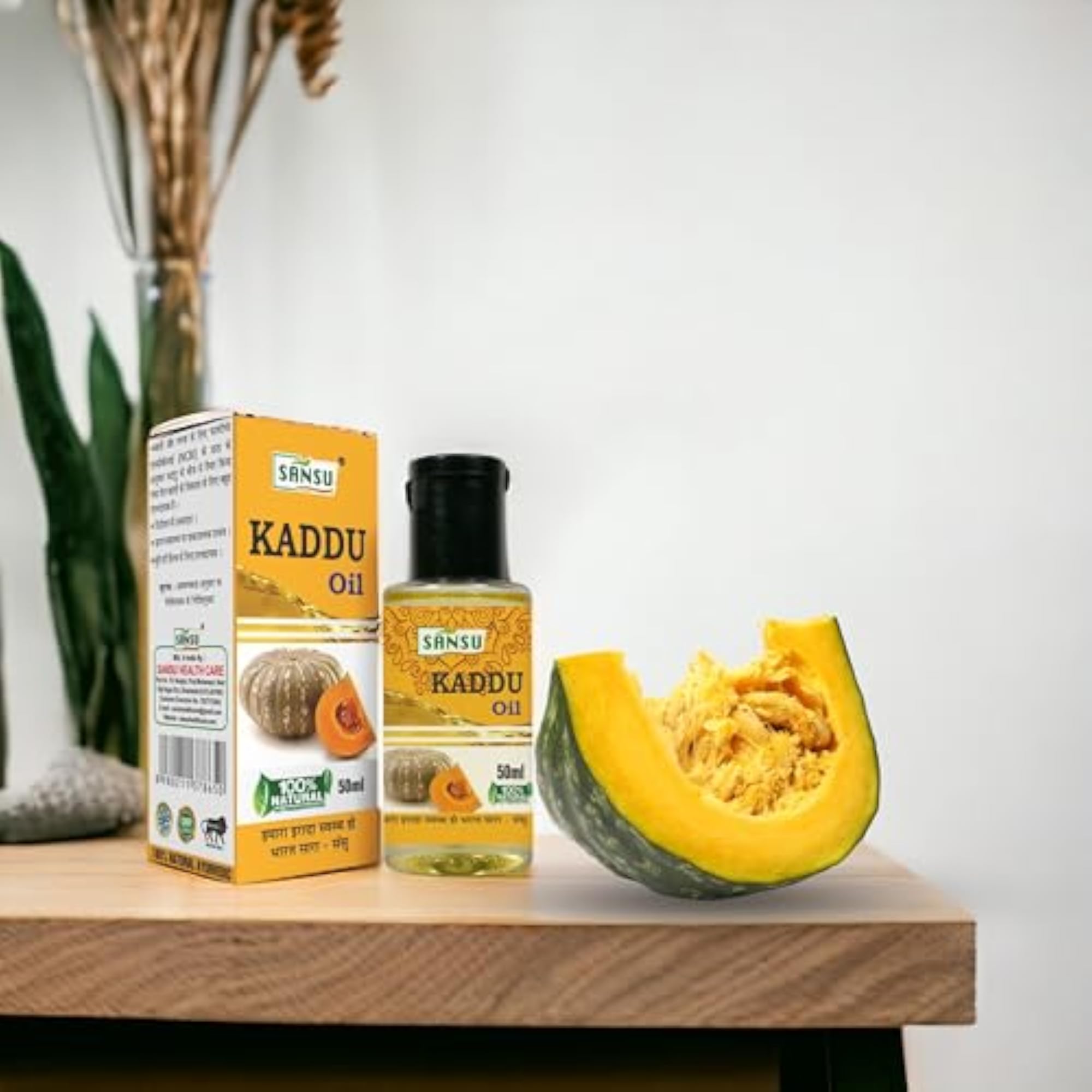 Kaddu Ka Tel Ayurvedic Oil with Ginger, 50ml